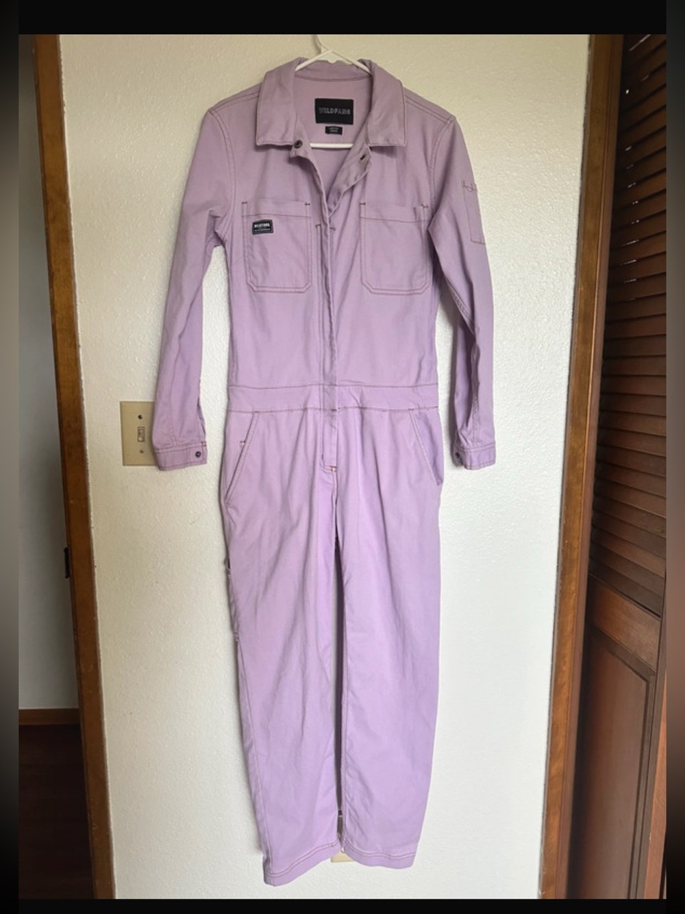 Wildfang purple Lilac One-Piece Coverall Jumpsuit - boiler suit